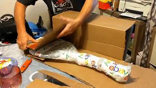 How to package, box, and ship a Vintage Tennis Racquet #HowTo #Ebay #Reseller #FrankinBox