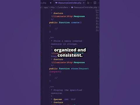 Master Laravel Controllers with These 5 Best Practices #laravel #shorts ...