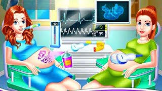 Mummy BFFs Pregnancy Gameplay ! || Baby Caring Game || Pregnant Women Game screenshot 2