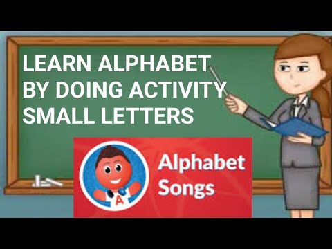 ALPHABET SONG FOR CHILDREN LEARN ALPHABET VERY EASY SMALL LETTERS - YouTube