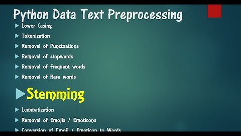 tpp7: Stemming words in text preprocessing in Python | nltk pandas | machine learning