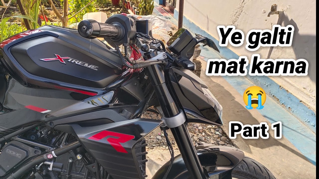 Xtreme 250R Start Nahin ho rahi 😡 #heroxtreme250r #xtreme250r #xtreme 