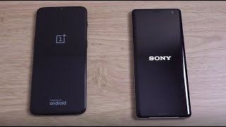 Oneplus 6T vs Sony Xperia XZ3 - Speed Test!