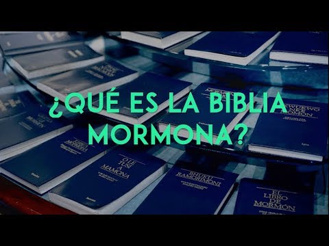 Vídeo: Quants llibres hi ha a la Bíblia mormona?