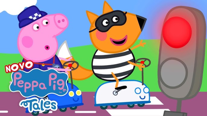 Peppa pig e a aproximação dos desenhos para os mais velhos.