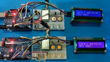 Arduino LoRa two-way communication demo