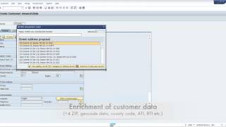 SAP ECC6 address validation and deduplication check demo
