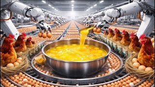 Massive Egg Processing Factory – How Millions of Eggs Are Cleaned & Packed