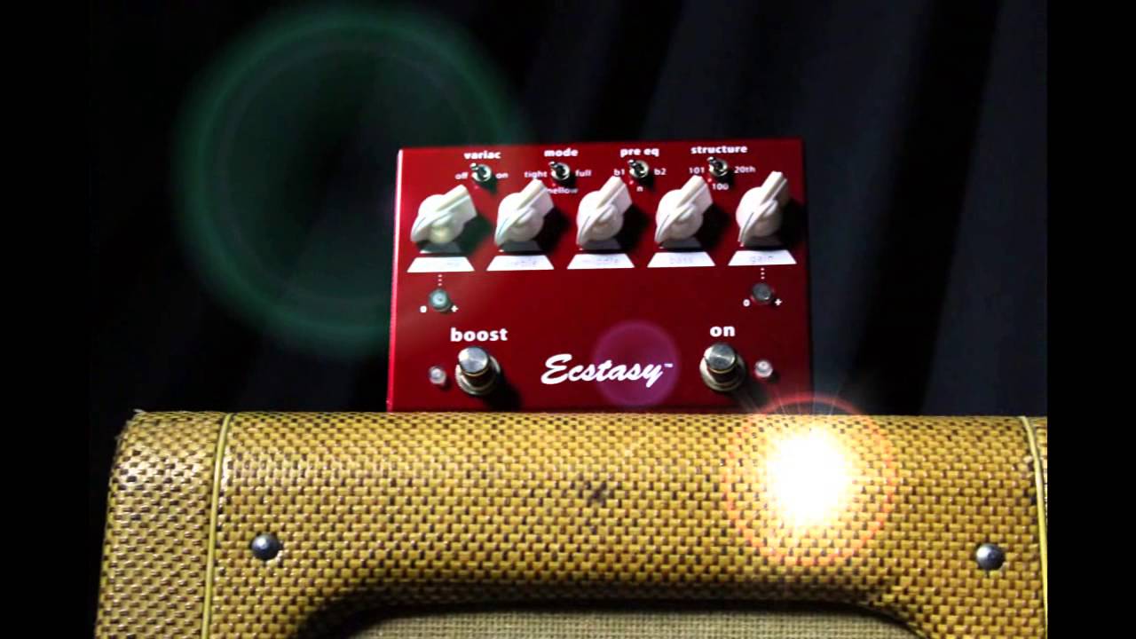 Bogner Ecstacy Red Overdrive/Boost Guitar Effects Pedal