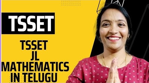 TS SET Maths in telugu || JL Maths in telugu || TS SET Mathematics 2 || GATE Maths in telugu ||