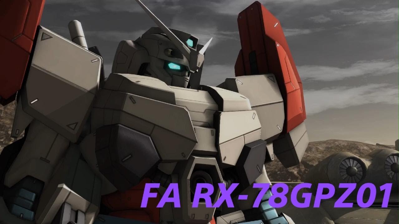 FA RX-78GPZ01 Full Armor Engage Gundam A Plan Practice | Mobile Suit Gundam Battle Operation 2