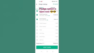 pledge option is open now 😎😎🤘✌️🤘#share  #stockmarket #investment #shorts #trading #trendingshorts