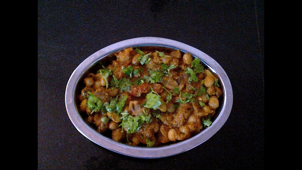 Mushroom Butter beans Masala - Recipe in English By Healthy Food Kitchen