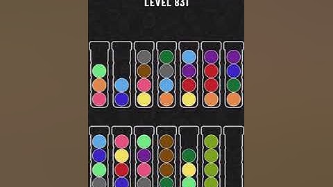【Ball Sort Puzzle】Level.831
