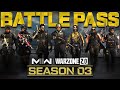 Everything In The Season 3 Battle Pass / Blackcell (Modern Warfare 2 &amp; Warzone 2)