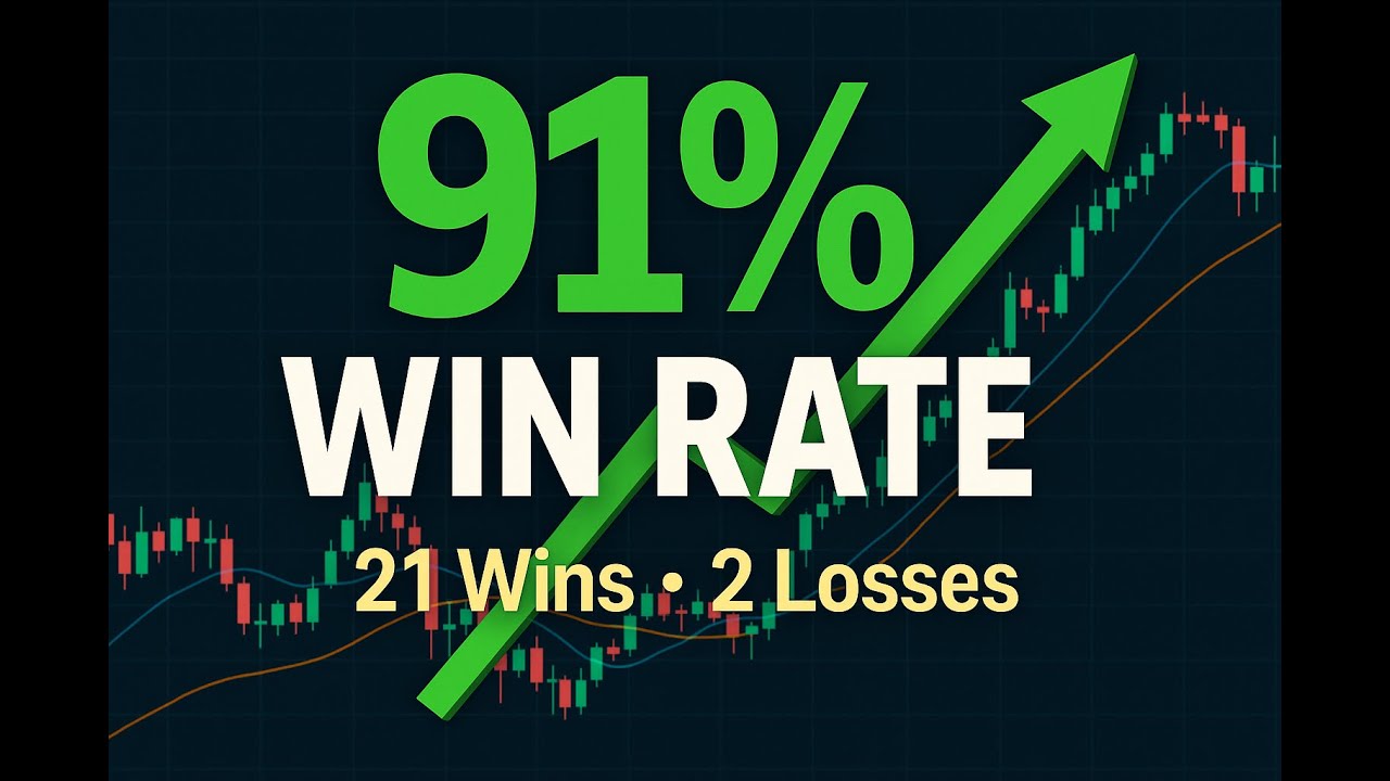 91% Win Rate! 23 Trades 2 Losses | Weekly Trade Recap + Chart Highlights
