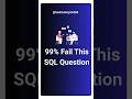 Normalization Question Asked in TCS/Infosys | SQL MCQ Challenge#sql #interview #coding #viral