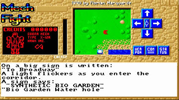 AMIGA Mech Fight Mech Fighter AMIGA OCS Florian Marquardt In 1990 adf zip