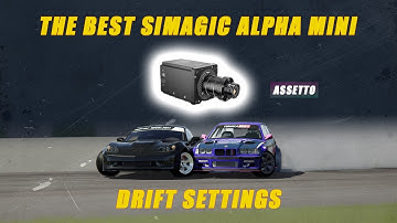 My Favorite Simagic Alpha Mini Settings for Drifting!