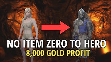 Zero to Hero Solo Cleric | 8000g Profit | Dark and Darker