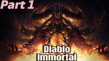 Diablo immortal Gameplay walkthrough Part 1 (Android/iOS) 2024 ipad 9th Generation