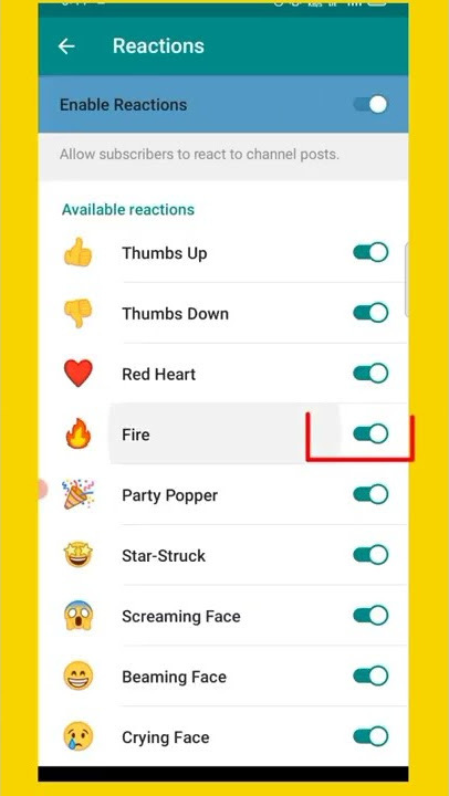 How To 'Enable Telegram Message Reation' Group and Channel Both 🎉 #short