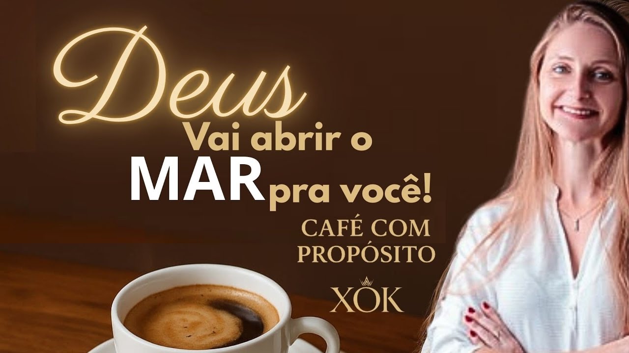 Café com Propósito — Êxodo 15:6📖 O mar vai se abrir!
