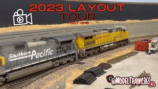 2023 Layout Tour  Union Pacific Heartland Division in HO Scale (Part 1)