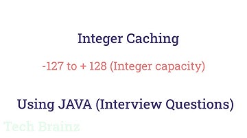 Integer Caching In java interview question