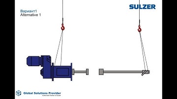 Scaba top mounted agitator installation
