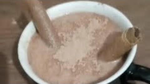 Procedure Text - How to Make Milo drink with banana