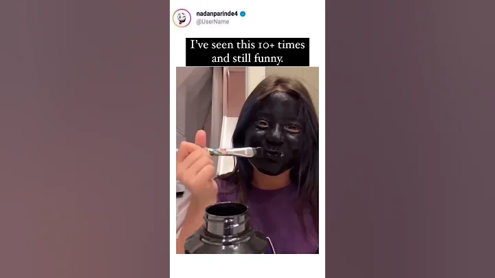 Girl applies black face paint then pranks her mum in the dark