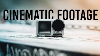 How to make your DJI OSMO ACTION footage look cinematic!