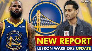 🚨MAJOR LeBron James Warriors Update via Shams Charania