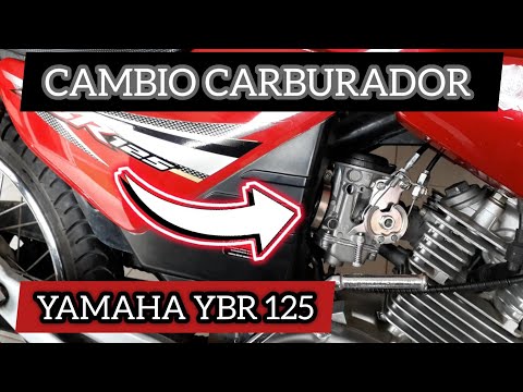 Como carburador moto Yamaha ybr - YouTube