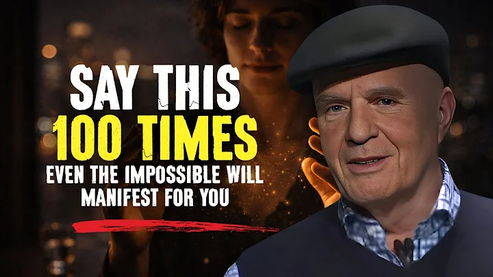 SAY THIS For Only 1 Minute ( Even The Impossible Will Manifest for You ) - Wayne Dyer