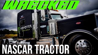 What happened to the StewartHaas NASCAR tractor???