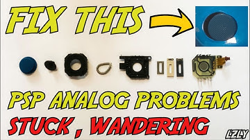 [FULL DISASSEMBLY] HOW TO FIX PSP ANALOG STICK (WANDERING, STUCK, SPRING RELATED) 2020 | LZLY