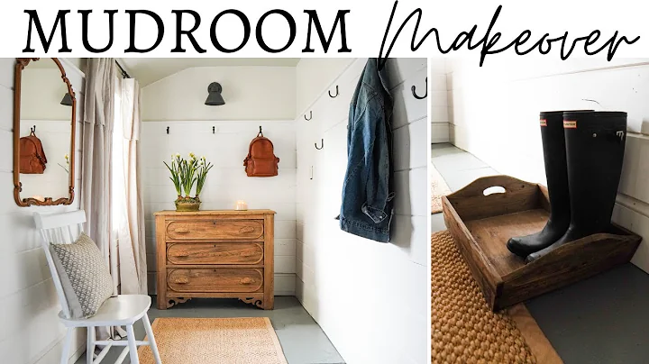 Mudroom Makeover | Cozy Cottage Decorate with Me