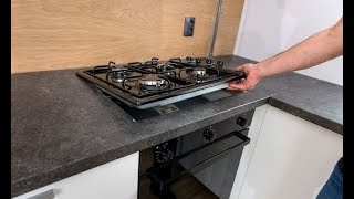 Built-In HOB Installation, Modular kitchen, Step by Step #hob #builtinhob #stove