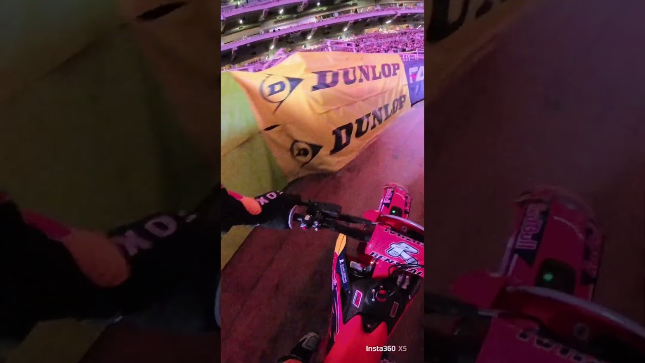 Opening ceramonies with Jorge Prado and @insta360  🎥 #SupercrossLIVE #SMX #KTM