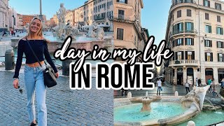 A Day in My Life as a Student in Rome