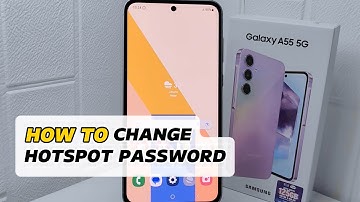 How To Change Hotspot Password On Samsung Galaxy A55 5g