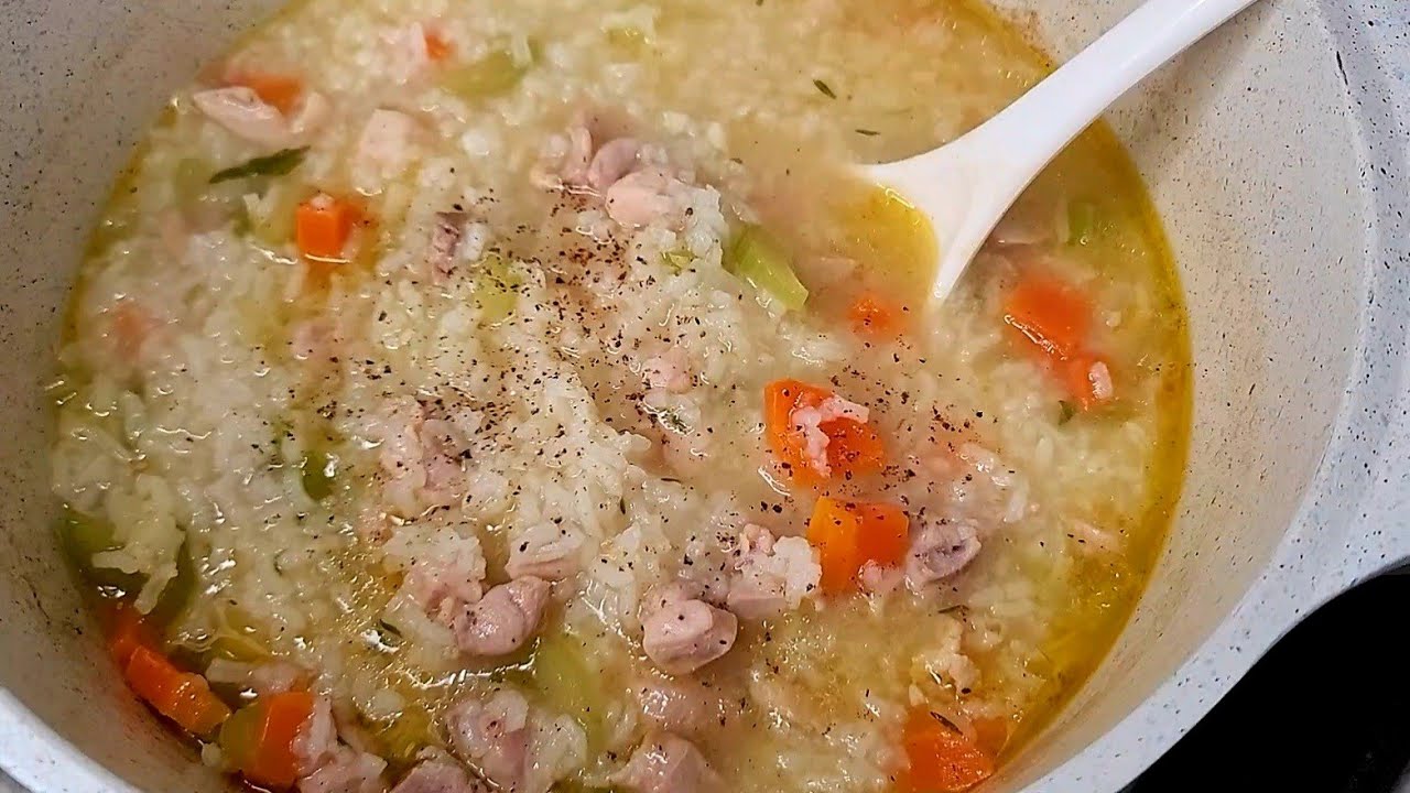 Homemade Chicken and Rice Soup