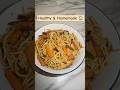 Healthier than Fast Food! 🏠 Intlo Unna Veggies tho Spicy &amp; Healthy Noodles Recipe! 😋 #shorts #food