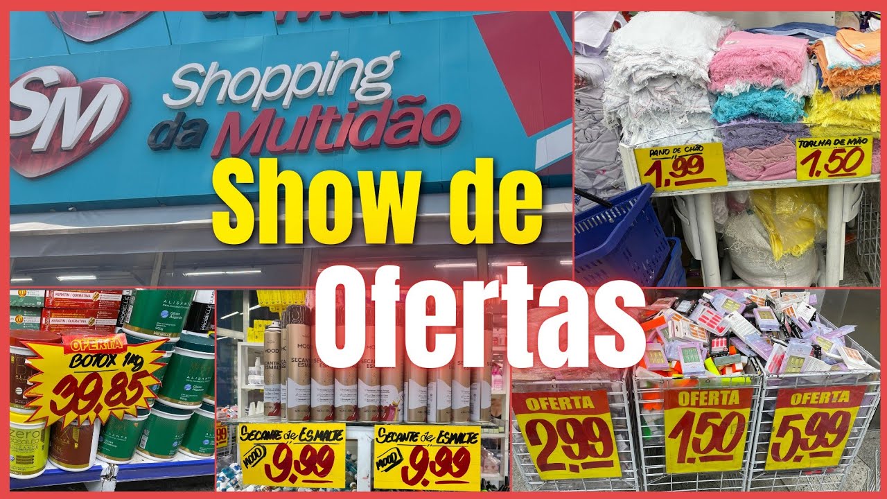 ACHADINHOS NO SHOPPING DA MULTIDÃO| OFERTAS DE TIRAR O FÔLEGO | CALÇADÃO DE CAXIAS 