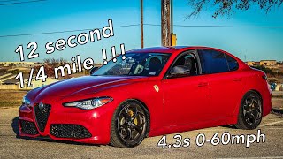SQUADRA ECU Tune Review (2.0T Giulia Q4)