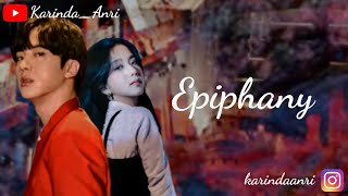 Jin & Jisoo || Jin Epiphany || Lyrics {Korean~Indonesian}