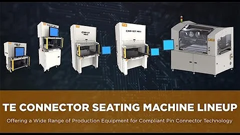 Complete Lineup of Connector Seating Machines