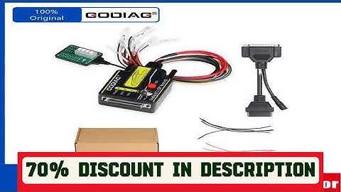 A must-have product! GODIAG ECU GPT Boot OBD2 ECU Diagnose Read & Write Adapter work with Openport